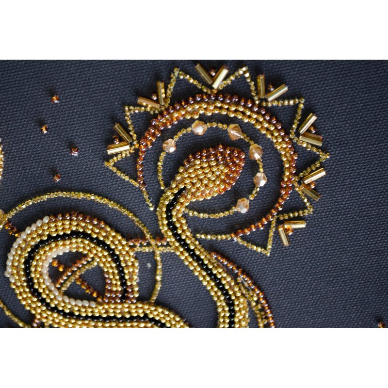 Main Bead Embroidery Kit Golden talisman