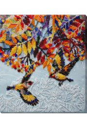 Main Bead Embroidery Kit Under the viburnum