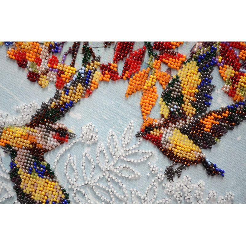 Main Bead Embroidery Kit Under the viburnum