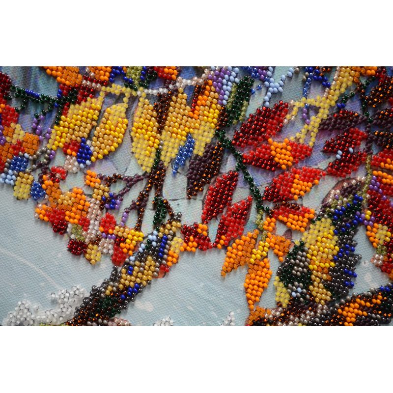 Main Bead Embroidery Kit Under the viburnum