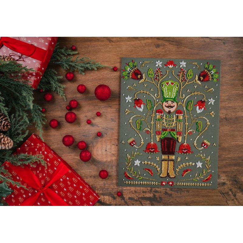 Main Bead Embroidery Kit Hero of the Christmas Night