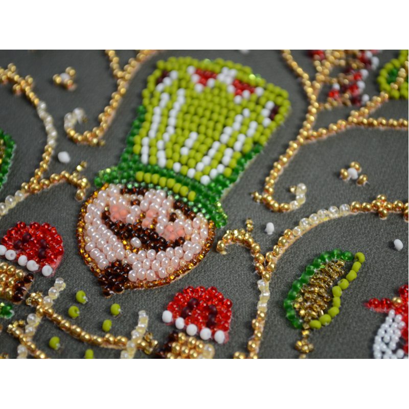 Main Bead Embroidery Kit Hero of the Christmas Night