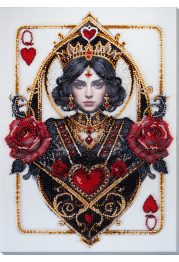 Main Bead Embroidery Kit Queen of hearts