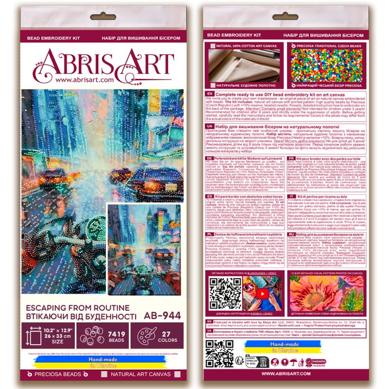 Main Bead Embroidery Kit Escaping from routine