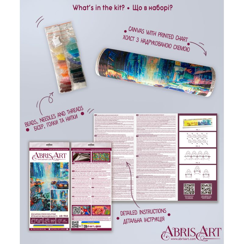 Main Bead Embroidery Kit Escaping from routine