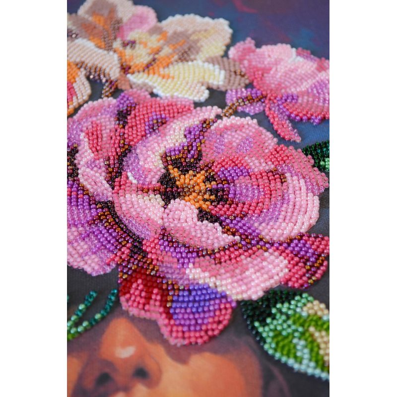 Main Bead Embroidery Kit Blooming Thoughts