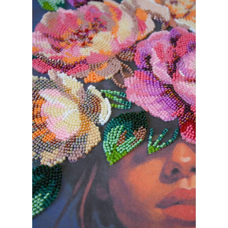 Main Bead Embroidery Kit Blooming Thoughts
