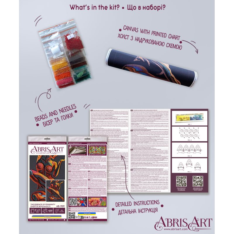 Main Bead Embroidery Kit The essence of femininity