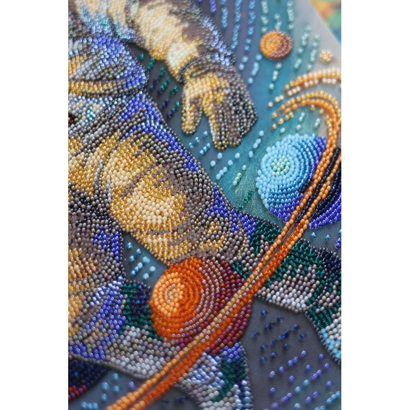 Main Bead Embroidery Kit Cosmic Traveler