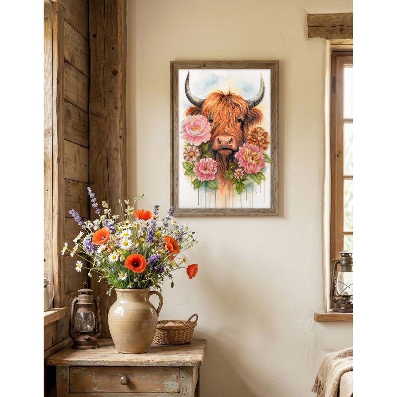 Main Bead Embroidery Kit Highland Belle