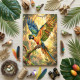 Main Bead Embroidery Kit Colorful Parrot