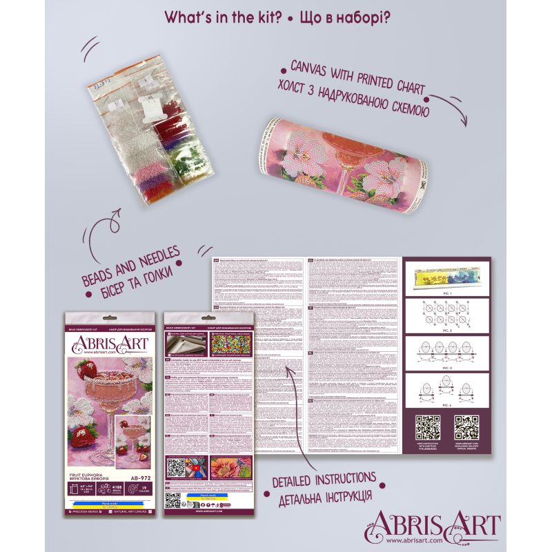 Main Bead Embroidery Kit Fruit Euphoria