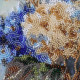 Main Bead Embroidery Kit Hydrangeas in Porcelain