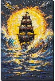 Main Bead Embroidery Kit Under a Blazing Sun