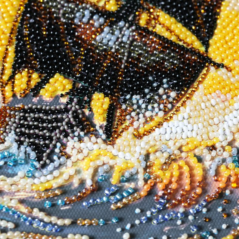 Main Bead Embroidery Kit Under a Blazing Sun