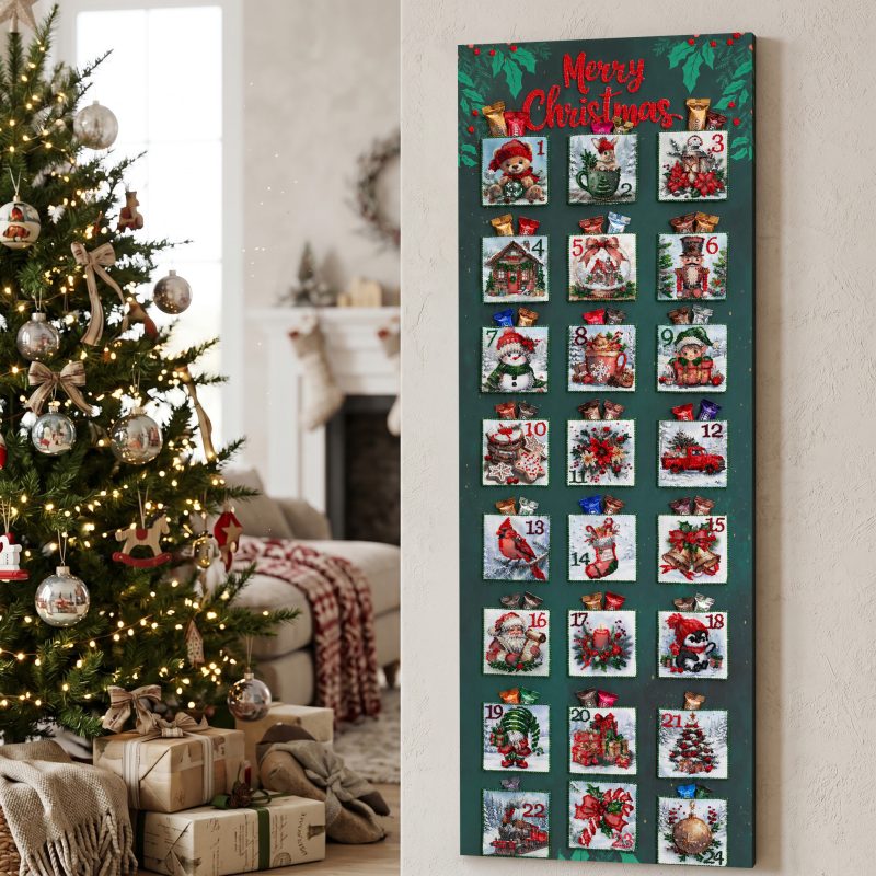 Main Bead Embroidery Kit Christmas Advent calendar