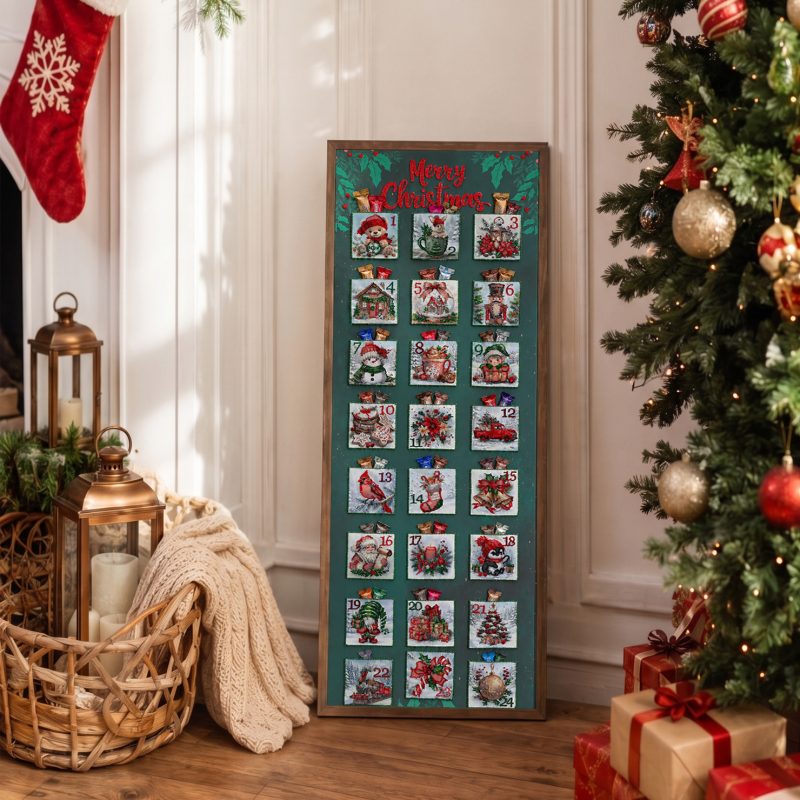 Main Bead Embroidery Kit Christmas Advent calendar