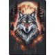 Main Bead Embroidery Kit Alpha Wolf
