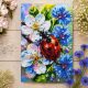 Main Bead Embroidery Kit Among Cornflowers