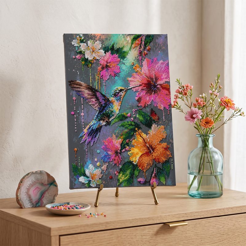 Main Bead Embroidery Kit Tropical Guest