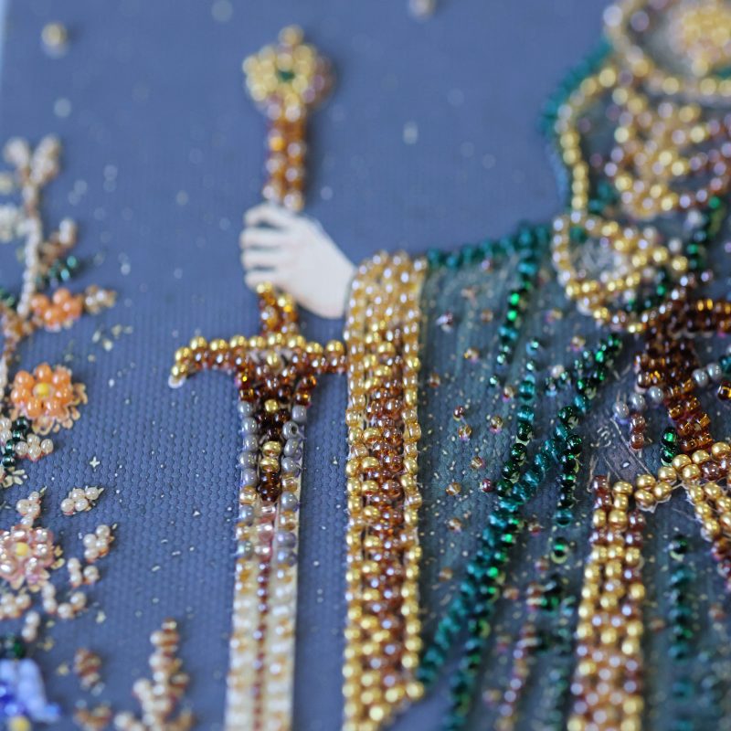 Main Bead Embroidery Kit Moon Maiden