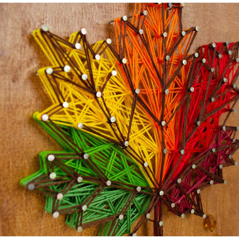 Creative Kit/String Art Leaf