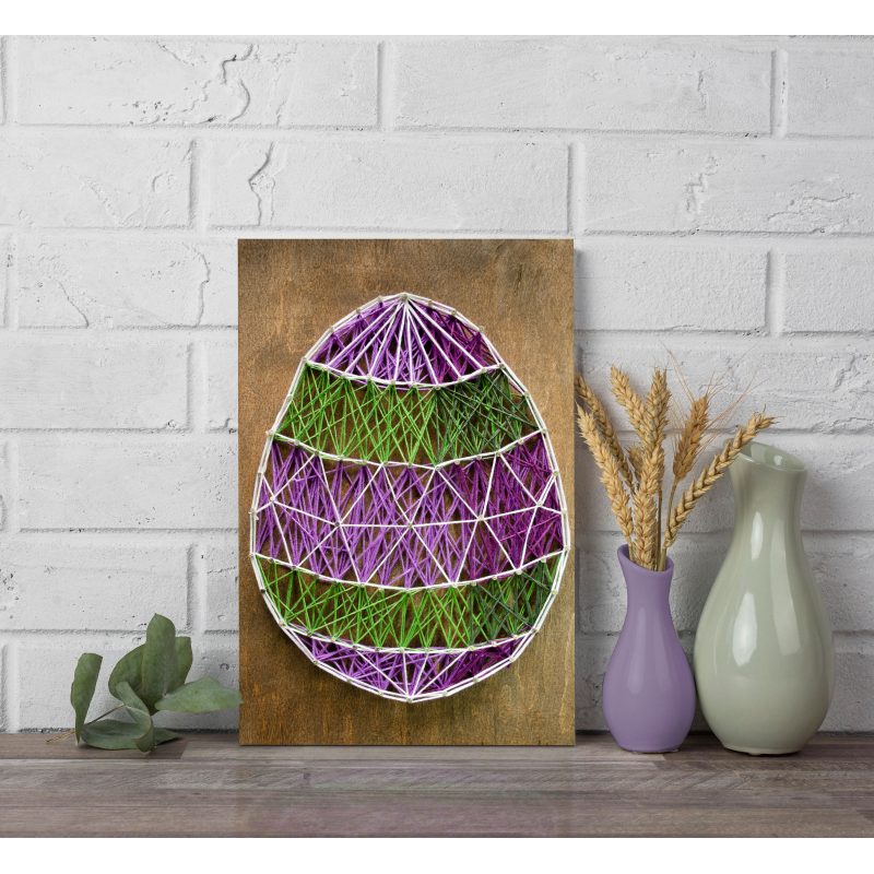 Creative Kit/String Art Easter egg