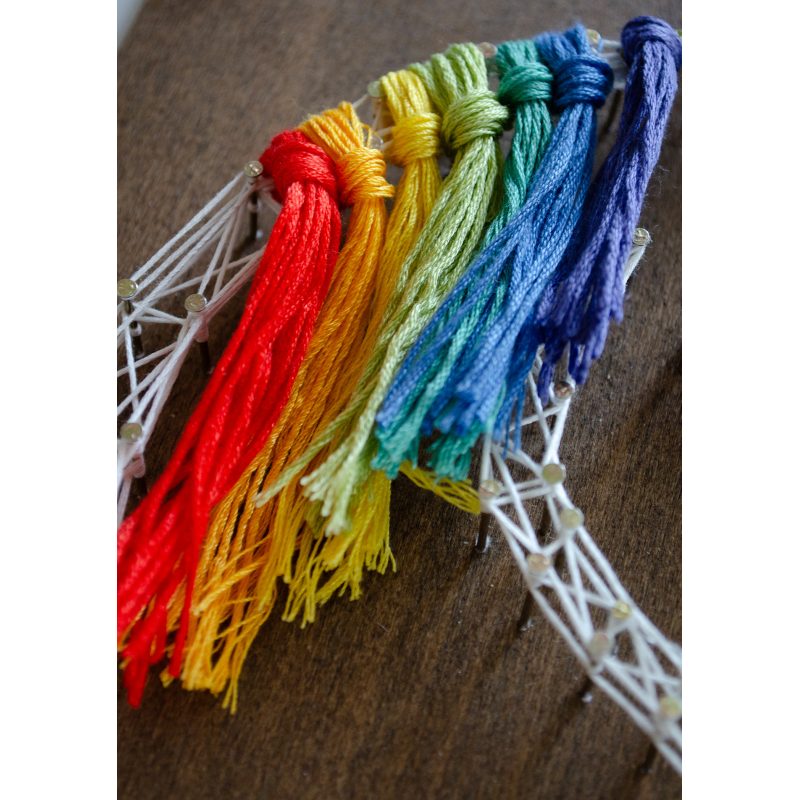 Creative Kit/String Art Rainbow Unicorn