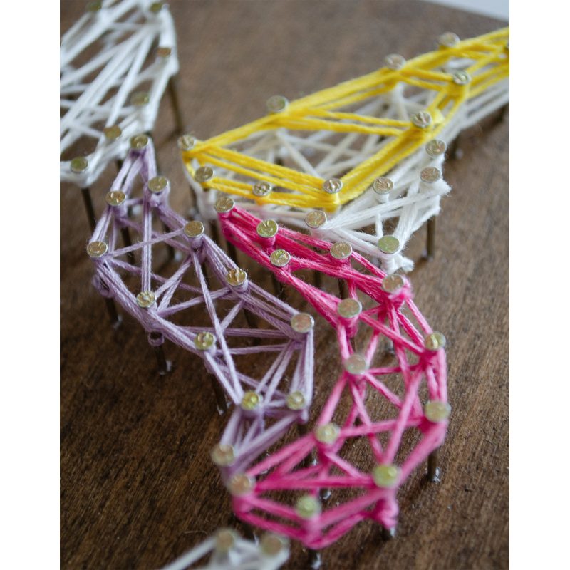 Creative Kit/String Art Rainbow Unicorn