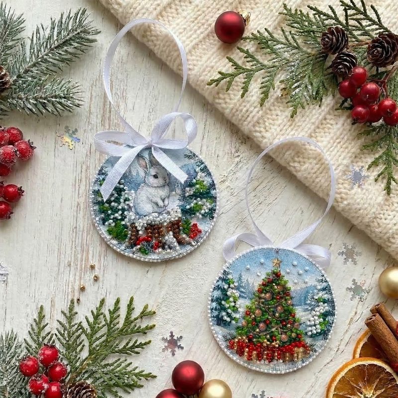 Decoration By the Christmas Tree