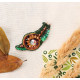 Decoration Emerald snail