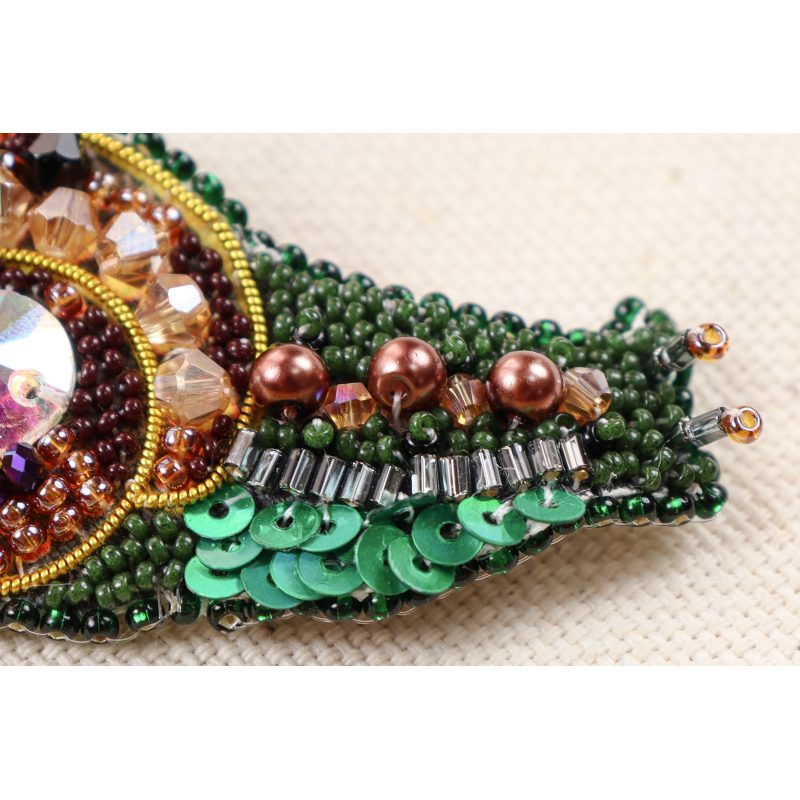 Decoration Emerald snail