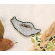 Decoration Emerald snail