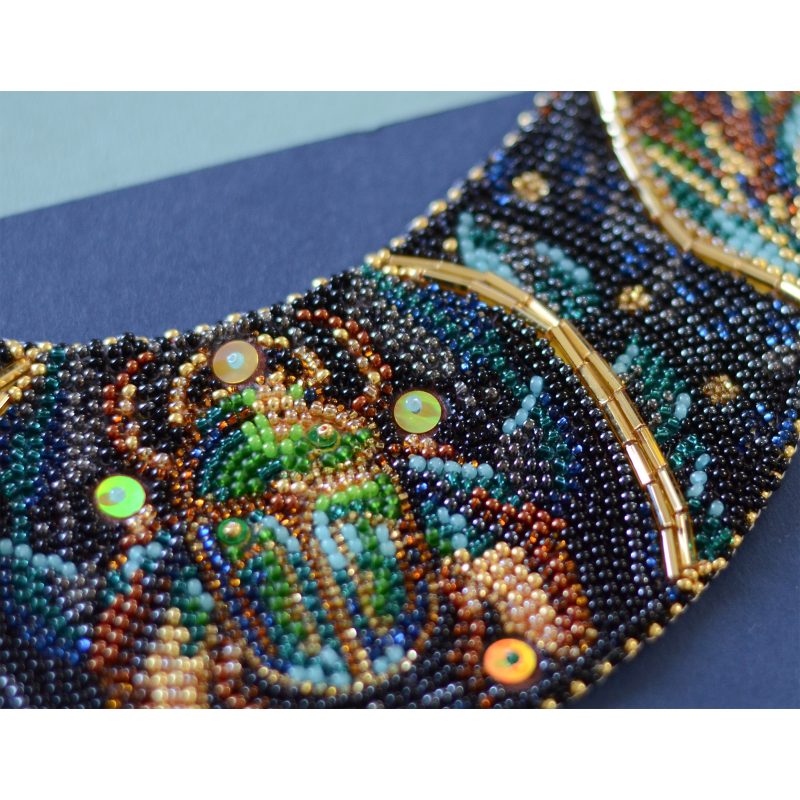Main Bead Embroidery Kit Emerald Talisman