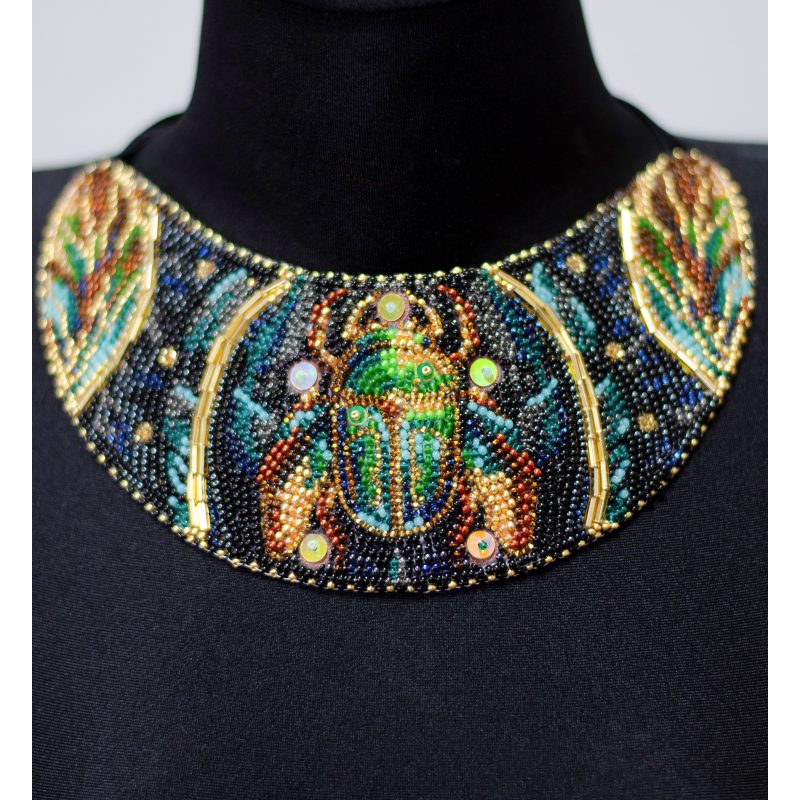 Main Bead Embroidery Kit Emerald Talisman