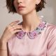 Main Bead Embroidery Kit Collar "Rose Veil"