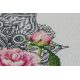 Cross Stitch Kit "Lace peonies"