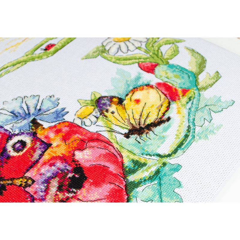 Cross-stitch kits Summer wreath