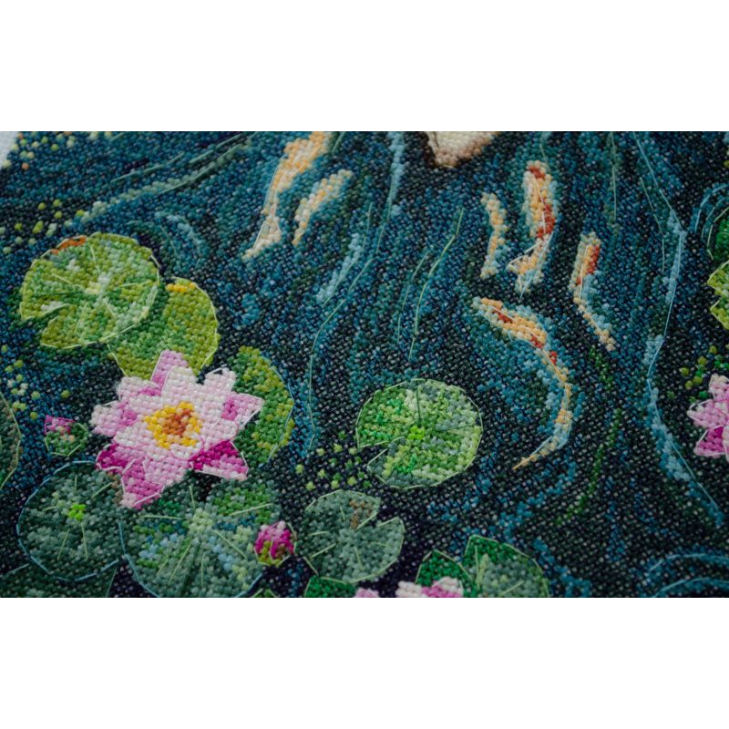 Cross-stitch kits One in a canoe