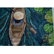 Cross-stitch kits One in a canoe