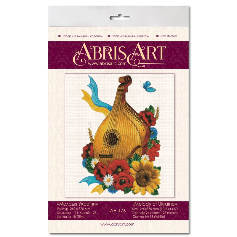 Cross-stitch kits Melody of Ukraine