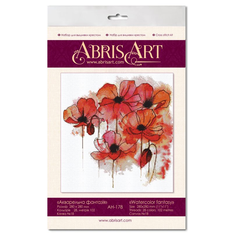 Cross-stitch kits Watercolor fantasy