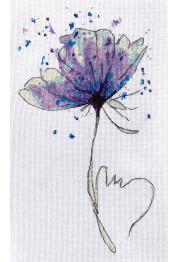 Cross-stitch kits Azure color