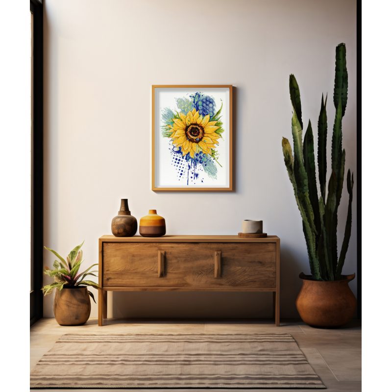 Cross-stitch kits The color of the sun