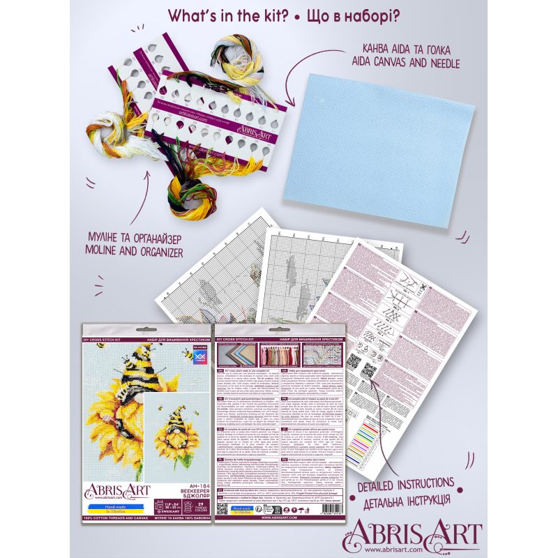 Cross-stitch kits Beekeeper