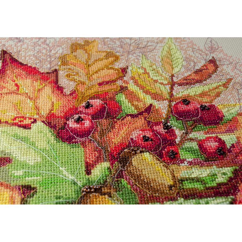 Cross-stitch kits Autumn moment
