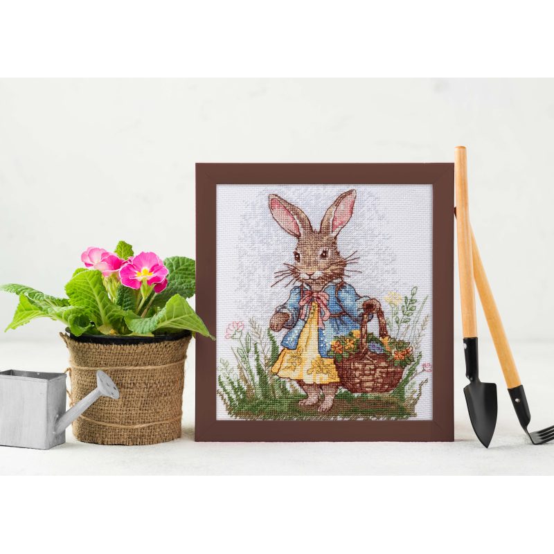 Cross-stitch kits Spring Bunny