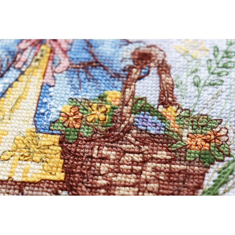 Cross-stitch kits Spring Bunny