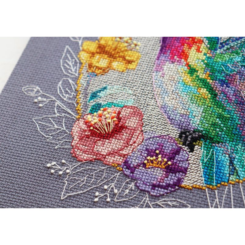 Cross-stitch kits Bird of paradise