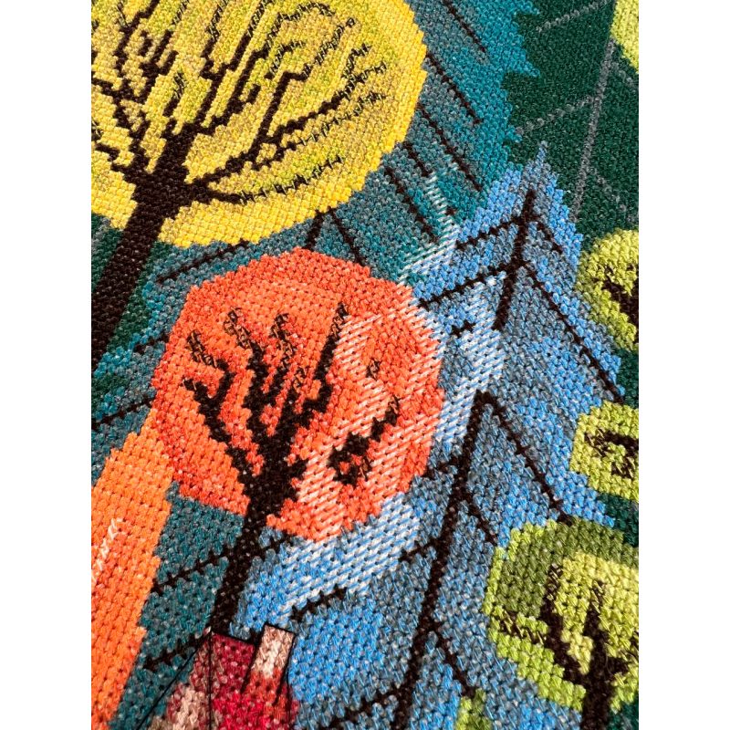 Cross-stitch kits Cozy in the forest